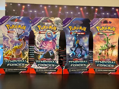 #ad Pokemon Temporal Forces Sleeved Booster Pack New Sealed Lot Of 20 Packs ✅ $62.99