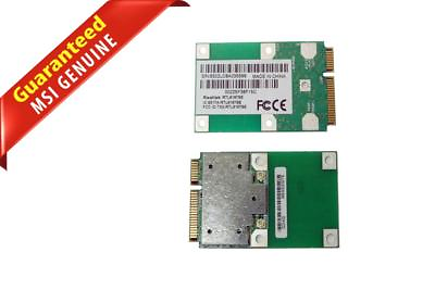 Lot of 2 MSI U100 MS N011 802.11 b g PCI E Wireless Network Card RTL8187SE $10.95