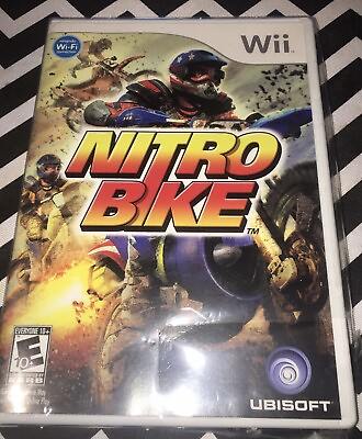 #ad NITRO BIKE 2007 Nintendo Wii NEW Ubisoft Racing Video Game ESRB OOP RARE HTF $27.99