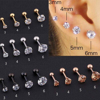 #ad Stud Earrings Earrings Eardrop Ear Ring Stainless Steel Jewelry Women Jewelry $0.99