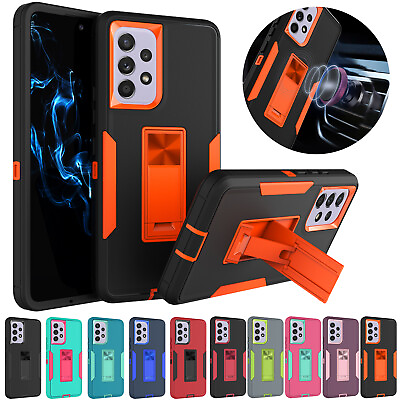 #ad Shockproof Rubber Stand Case For Samsung A53 5G A13 A32 A52 A02s A12 A22 Cover $12.34
