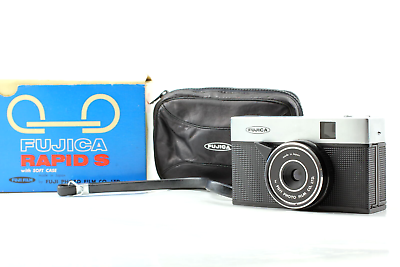 #ad Rare 〖Unused in Box〗 Fujica Rapid S Full Set Rapid Film Camera From JAPAN $119.99