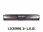 #ad 1967 to 1972 CHEV C10 C20 C30 Rear Steel FABRICATED Rollpan License 2 LED $259.90