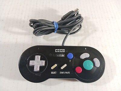 #ad Hori Nintendo GameCube Controller Black Digital Tested Faded US Seller Rare $138.00