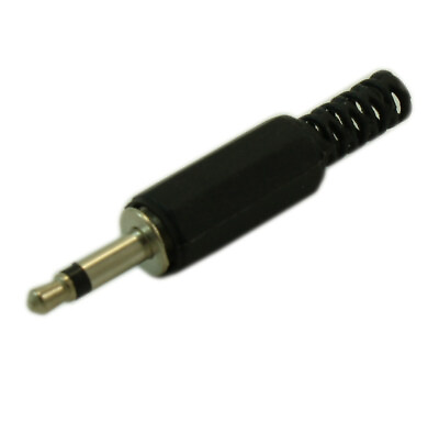#ad 3.5mm Plug Jack MONO TS 2 Connector Self Solder Male $0.99
