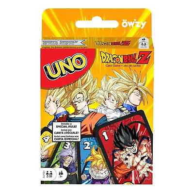 #ad UNO Dragon Ball Z Game Card for Kids Adults amp; Family Night 2 10 Players $14.39