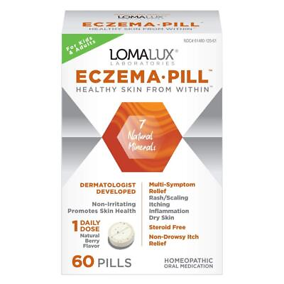 #ad Loma Lux Eczema Pill Natural Treatment 60 Count Pack of 1 $29.32