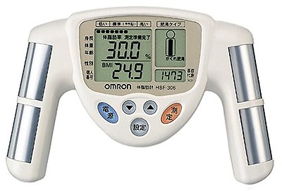 #ad Omron body fat meter HBF 306 W White Japan $60.65