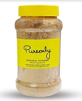 #ad PureOnly Homemade and Traditional Shikakai Powder Added with More than 20 herb $15.71