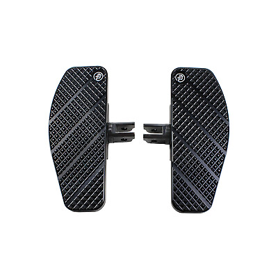#ad Black Front Driver Footboards Foot Pegs For Harley 18 Breakout Fat Bob FXLRS ST $159.95