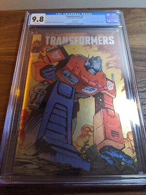#ad Transformers #1 NYCC FOIL eBay Big Clutch Daniel Warren Johnson Variant CGC 9.8 $115.00