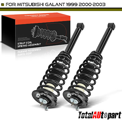 #ad 2Pcs Complete Strut amp; Coil Spring Assembly for Mitsubishi Galant 1999 2003 Rear $102.99