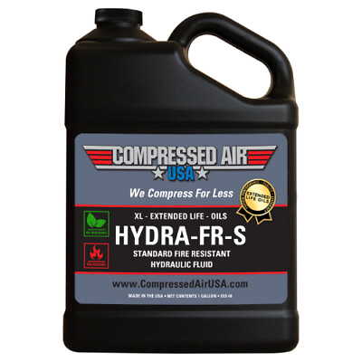 #ad Standard Fire Resistant Synthetic Hydraulic Fluid Compressed Air USA 1 GAL $82.57