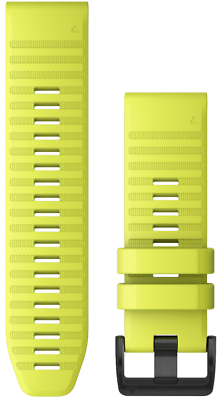 #ad Garmin QuickFit 26 mm Watch Band Amp Yellow Silicone 010 12864 04 $49.99