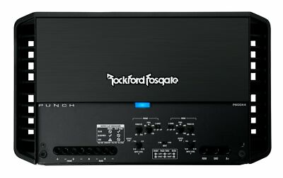 #ad Rockford Fosgate Punch P600X4 600 Watts RMS 4 Channel Class AB Audio Amplifier $413.99