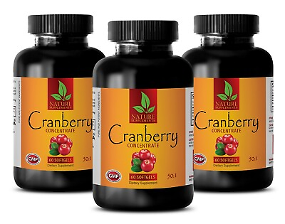 #ad Concentrated Cranberry Extract 252mg Bladder Health Urinary Tract 3B $48.02