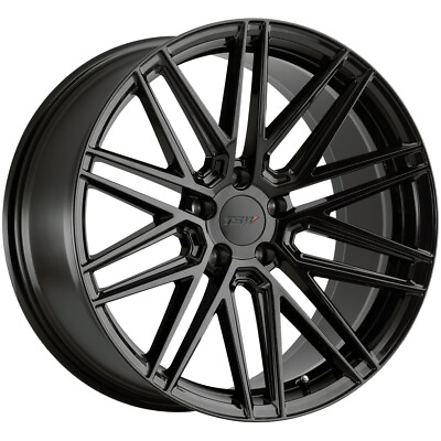 #ad TSW Pescara 18x9.5 5x4.5quot; 40mm Gloss Black Wheel Rim 18quot; Inch $278.00