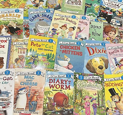#ad Random Lot of 10 Level 1 quot;I Can Readquot; kid#x27;s readers FOR BOYS AND GIRLS $15.97