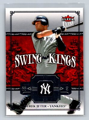 #ad 2007 Ultra #SK DJ Derek Jeter Swing Kings New York Yankees C53 $3.49