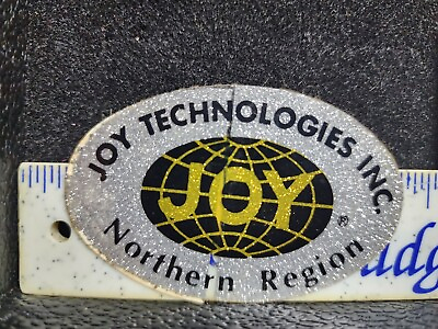 #ad Vintage Coal Mine Helmet Sticker Joy Technologies Northern Region $15.00
