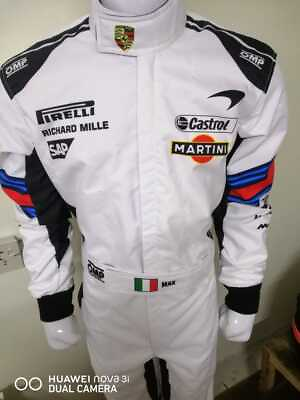 #ad William Martini racing suit digital printed made to measure Level 2 karting suit GBP 54.99