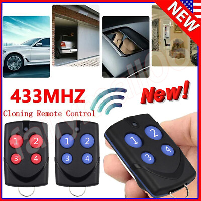 #ad Universa Electric Cloning Remote Control Key Fob 260 868MHz For Gate Garage Door $6.40