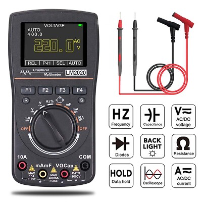 #ad Upgraded 2in1 Handheld Oscilloscope Multimeter Update Professional LED HD Screen $56.99