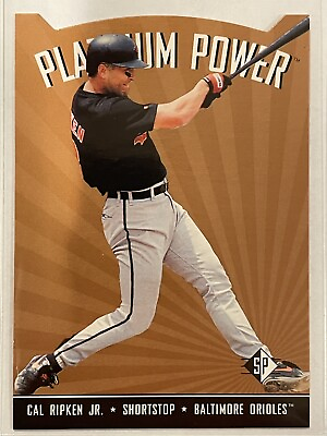 #ad 1995 SP Cal Ripken Jr. Platinum Power #PP16 Baseball Baltimore Orioles HOF $1.99