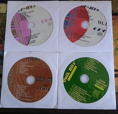 #ad 4 CDG DISCS FEMALE COUNTRY KARAOKE HITS SWIFTUNDERWOODANTEBELLUMLAMBERT CDG $22.95