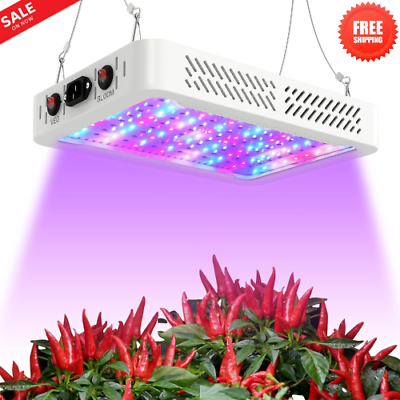 #ad Full Spectrum Led Grow Light 1000W for Indoor Plants Veg Double Switch VED BLOOM $49.04