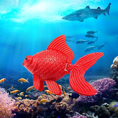 #ad Small Fake Fish Vivid Fadeless Artificial Swim Plastic Fish Small $7.19