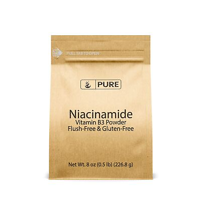 #ad Niacinamide 8oz Flush Free Vitamin B3 Powder Dietary Supplement $15.05