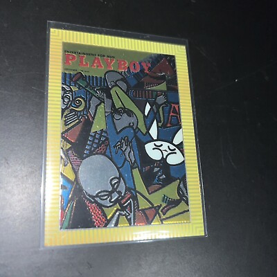 #ad 🔥1995 Playboy Chromium Cover Edition 2 Promo Sample Card #10 🔥1125 $3.89