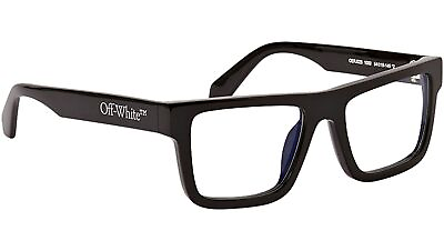 #ad NEW Off White Style 25 Black Blue Block Light Black BLUE BLOCK LIGHT Eyeglasses $184.15