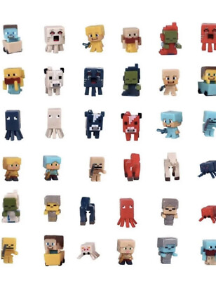 #ad 36 pc pixel miner cake toppers pixel miner action figures toys Birthday Party $9.99