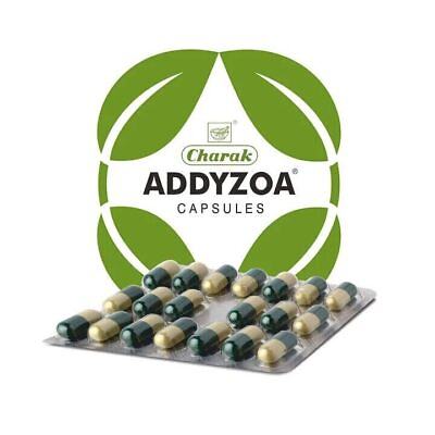 #ad 200 X Charak Addyzoa Capsules Pack of 10 X 20 Capsules for Men C $59.77