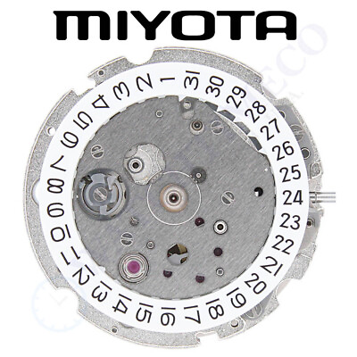 #ad Original Miyota 8215 Japan Automatic Movement 21 Jewels Date at 3 Extra Parts $38.95