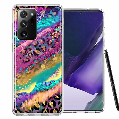 #ad For Samsung Galaxy Note 20 Ultra Leopard Paint Abstract Milkyway Case $11.96