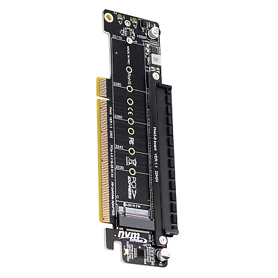#ad PCIE 4.0 Channel Splitter Expansion Riser Card Motherboard 844Hyper Hyper $17.99