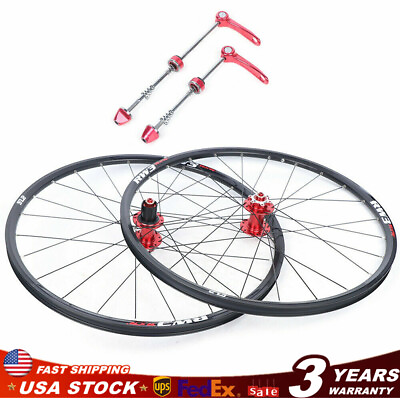 #ad QR 27.5quot; MTB Bike Disc Front Rear Wheel Set 8 9 10 11 Speed Hub New $122.69