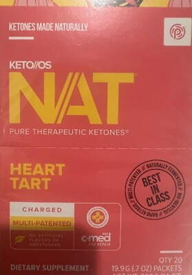 #ad ⚡️⚡️ Pruvit ketone drink Keto Os Nat Heart Tart Charged 20 pack box sealed $79.00