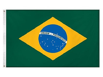 #ad 2x3 Brazil Brazilian Flag 2#x27;x3#x27; House Banner grommets Fade resistant premium $8.44