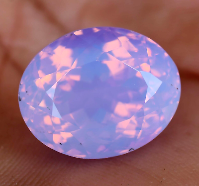 #ad AAA 74.00 Ct. Large Ethiopian Natural Purple Pink Opal Oval Cut Loose Gemstone $36.79
