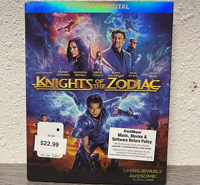 #ad Knights of the Zodiac Blu Ray Digital Copy Code Factory Sealed $13.40