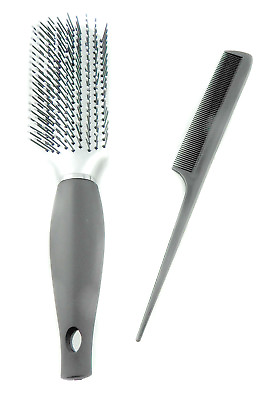 #ad Hair Brush And Comb Set All Types Of Hair $6.99