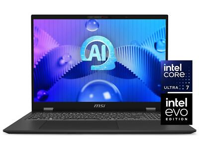 #ad #ad MSI Prestige AI EVO 16quot; Ultra Thin Laptop Ultra 7 155H ARC Graphics 32GB 1TB SSD $1299.99