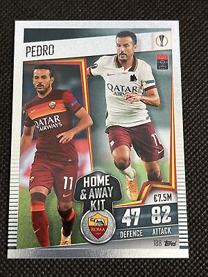 #ad 2020 21 Topps Match Attax 101 Home amp; Away Kit Pedro #188 $3.00