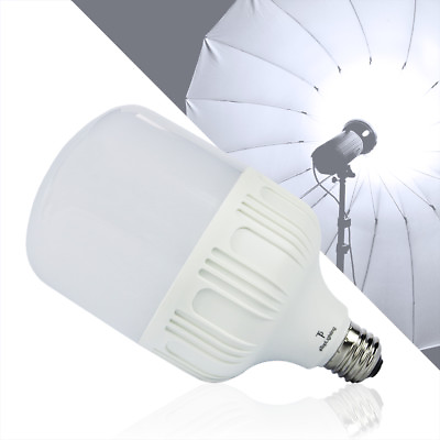 #ad Photography LED Light Photo Studio Bulb Daylight White Light Lamp E26 30W 6000K $12.35