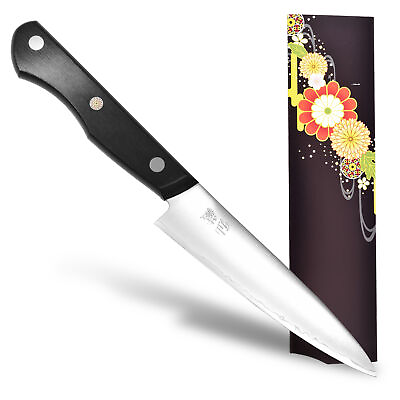 #ad Seki Japan SENZO Kitchen Petty Knife 120 mm 4.7 inch Like Japanese Sword $65.36