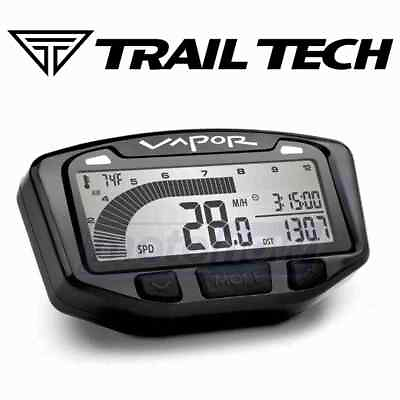 #ad Trail Tech 752 118 Vapor Speedometer Tachometer Temperature Kit for au $181.73